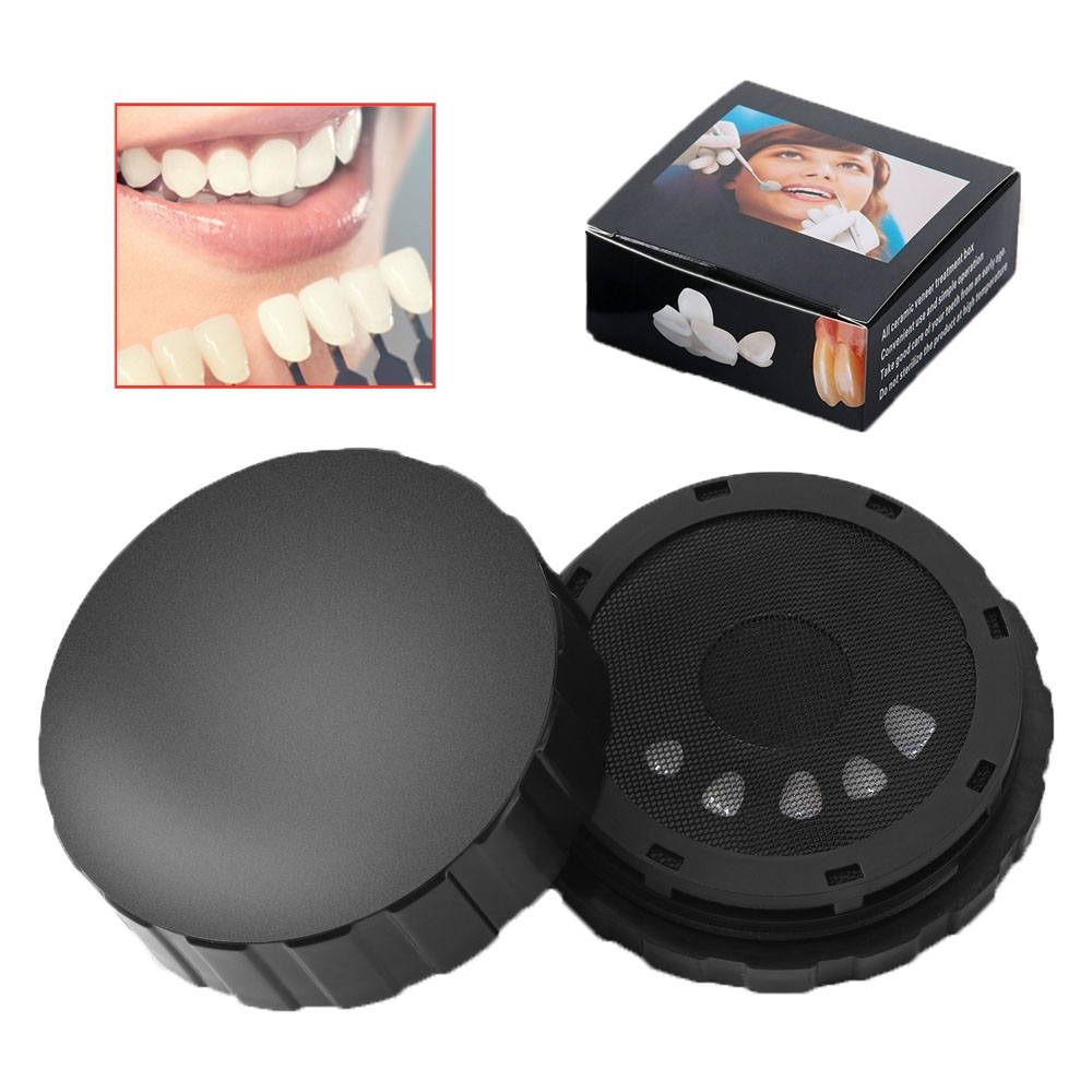 Best of Dental Veneers Boxes Pretreatment Patch Tooth All Ceramic Veneers Denture Storage Box Portable Cleaning Dentist Tool Reviews & Tips