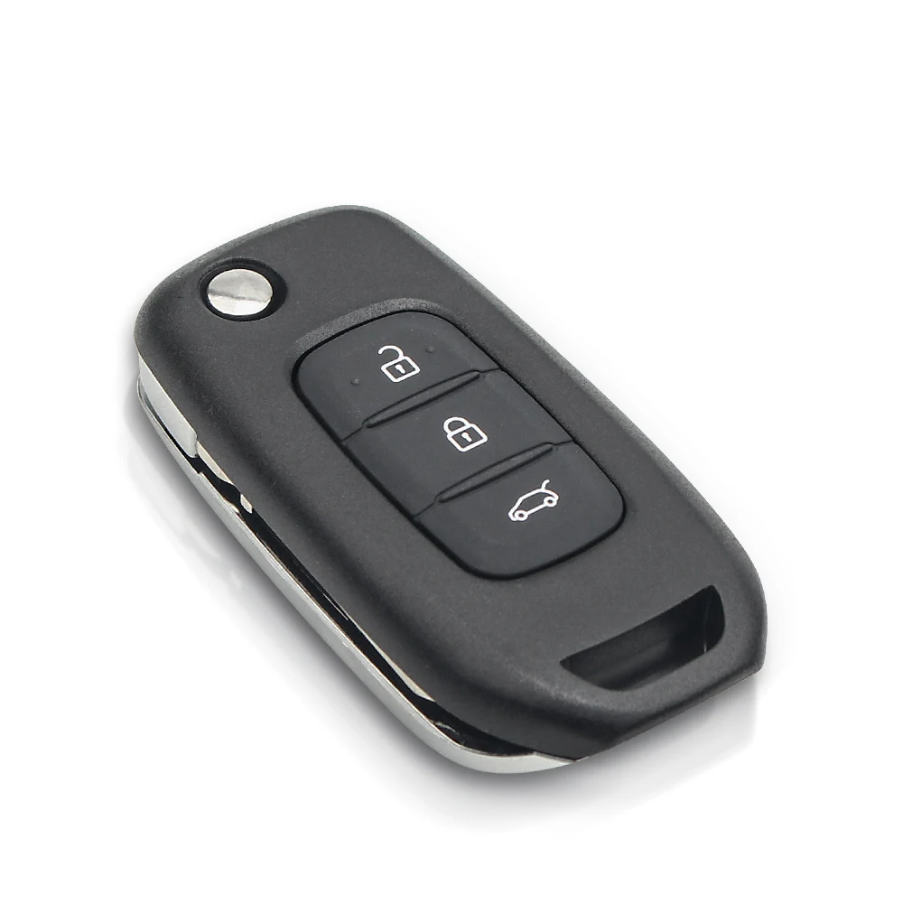 KEYYOU Auto Flip Schlüssel Fall Shell Für Renault Kwid 2023 Kadjar Captur Megane Sandero Stepway Logan Clio 5 2022 Arkana 2020 2021 – Detail 4