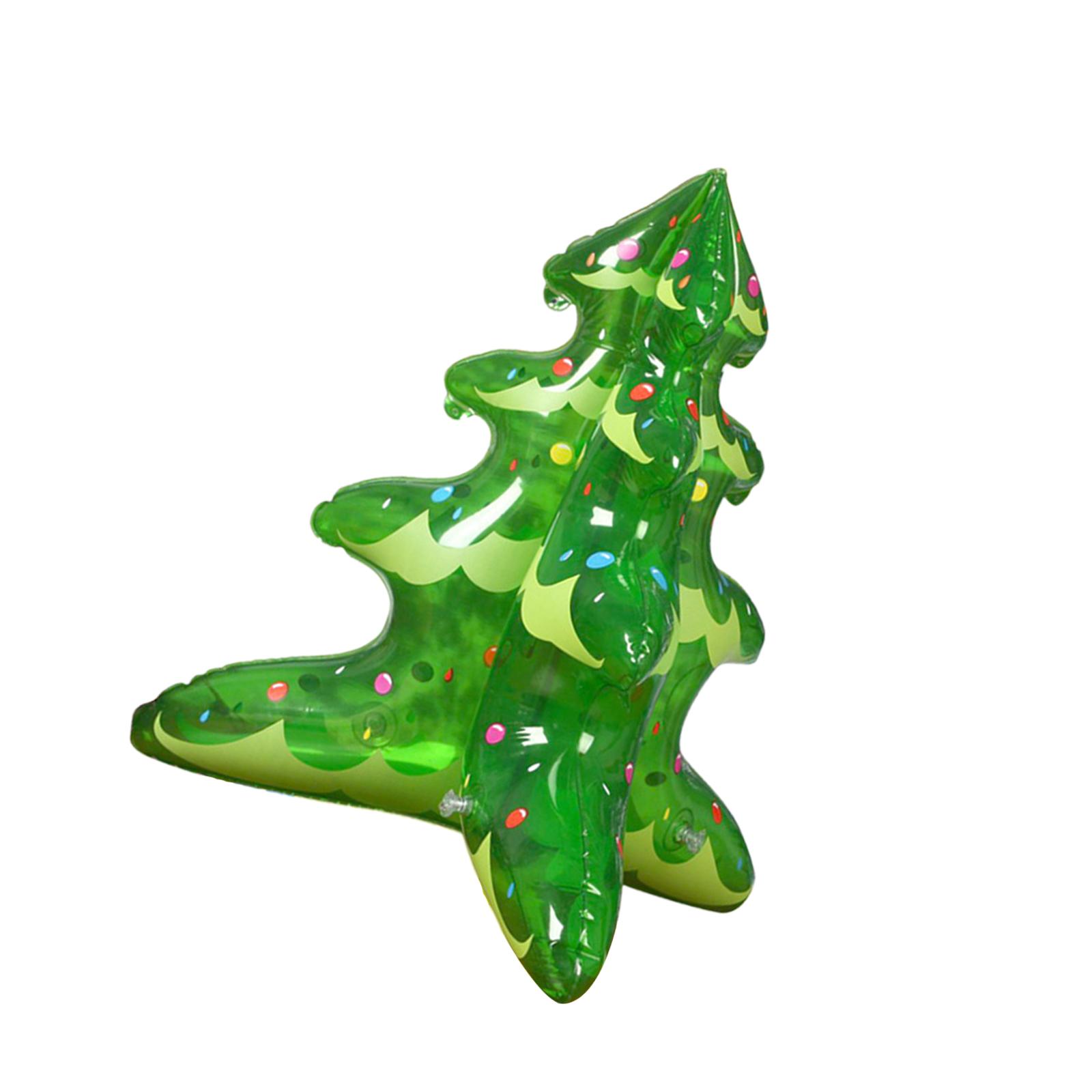 Mini Christmas Tree Family Low Small Inflatable Christmas Tree Toy for Party Ornament Outdoor Christmas Decoration Bar Shop