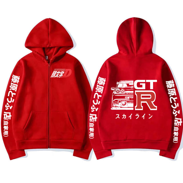 2023 New Initial D Hoodie Akina Downhil Hoodies Anime AE86 Men Women  Sweatshirt Men Hip Hop