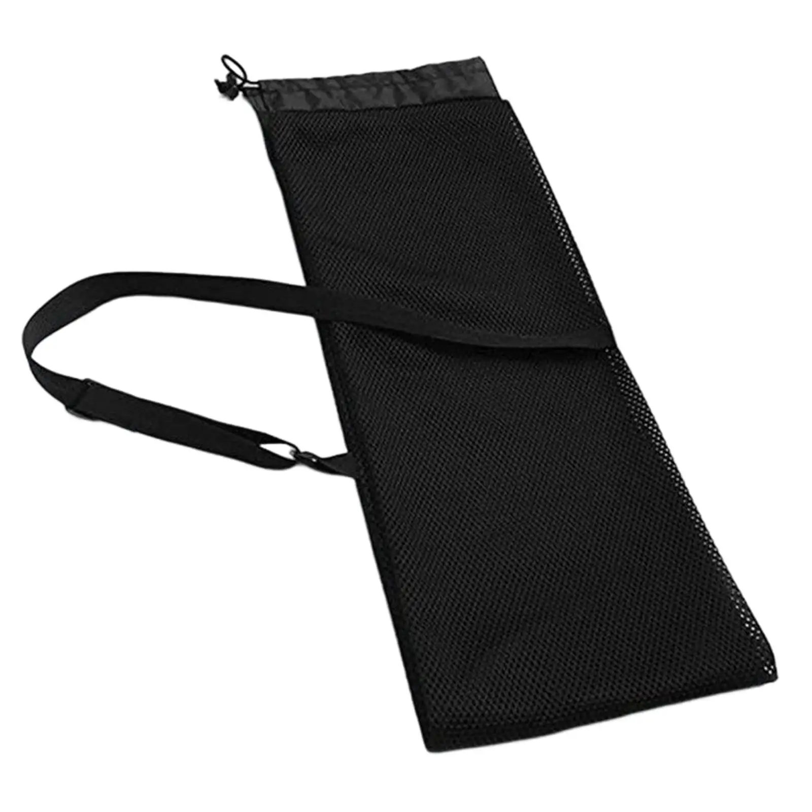 Durable  Bag with Adjustable Shoulder Strap Boat Paddle Split Shaft Pouch Holder Drawstring Mesh Case