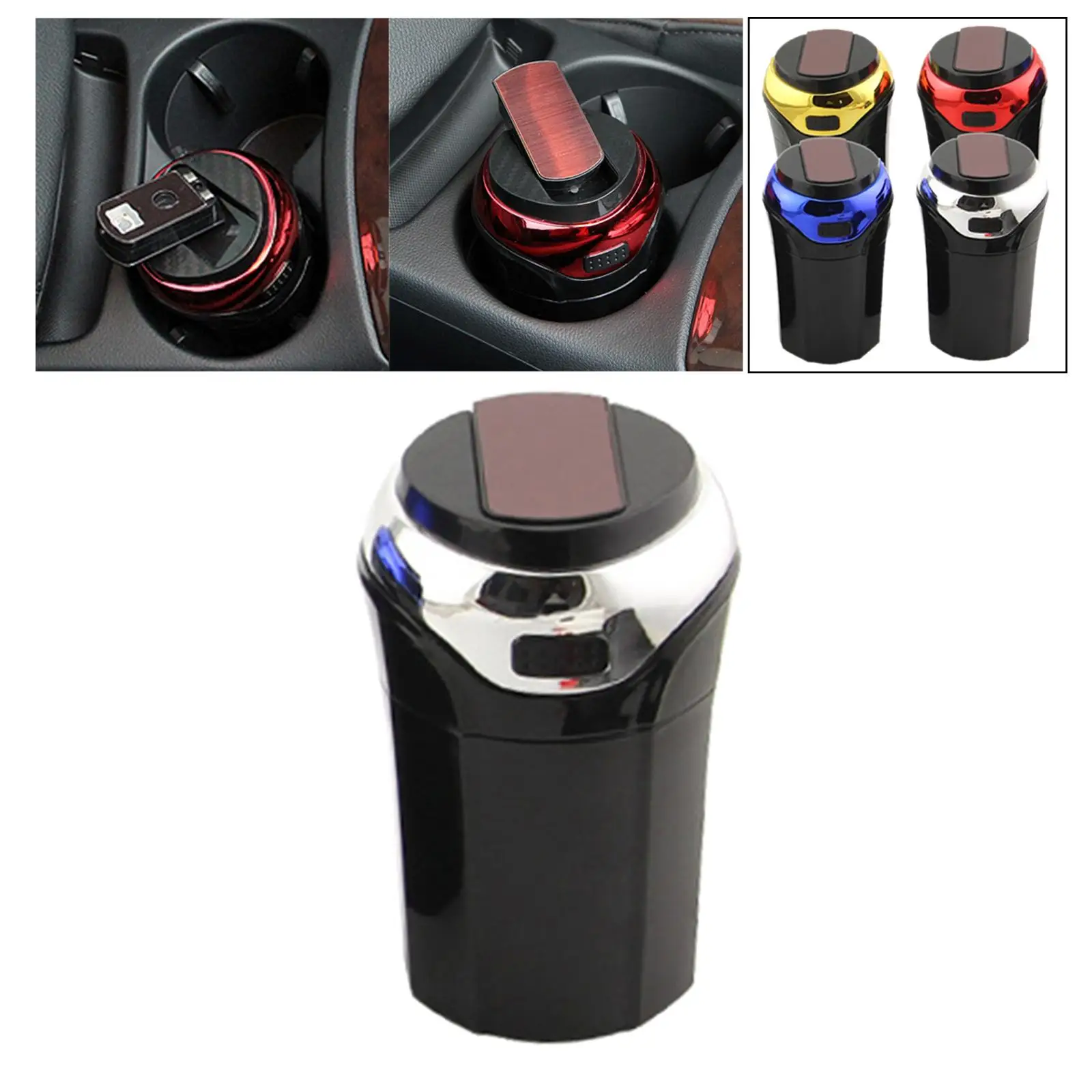 Car , Easy  Detachable Car  with Lid and Removable Lighter  Car Cup Holder