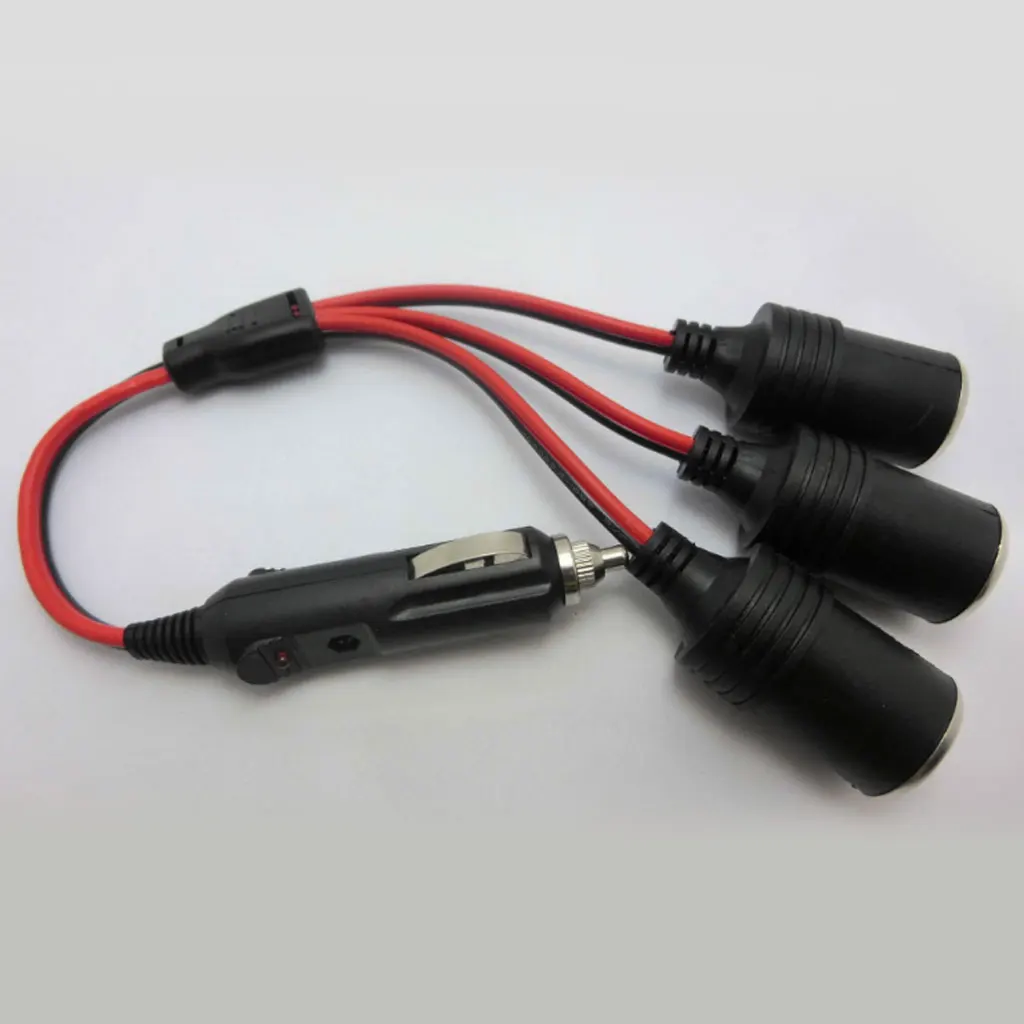 Car Cigarette Lighter Socket DC Power Adapter Splitter 12/2410A
