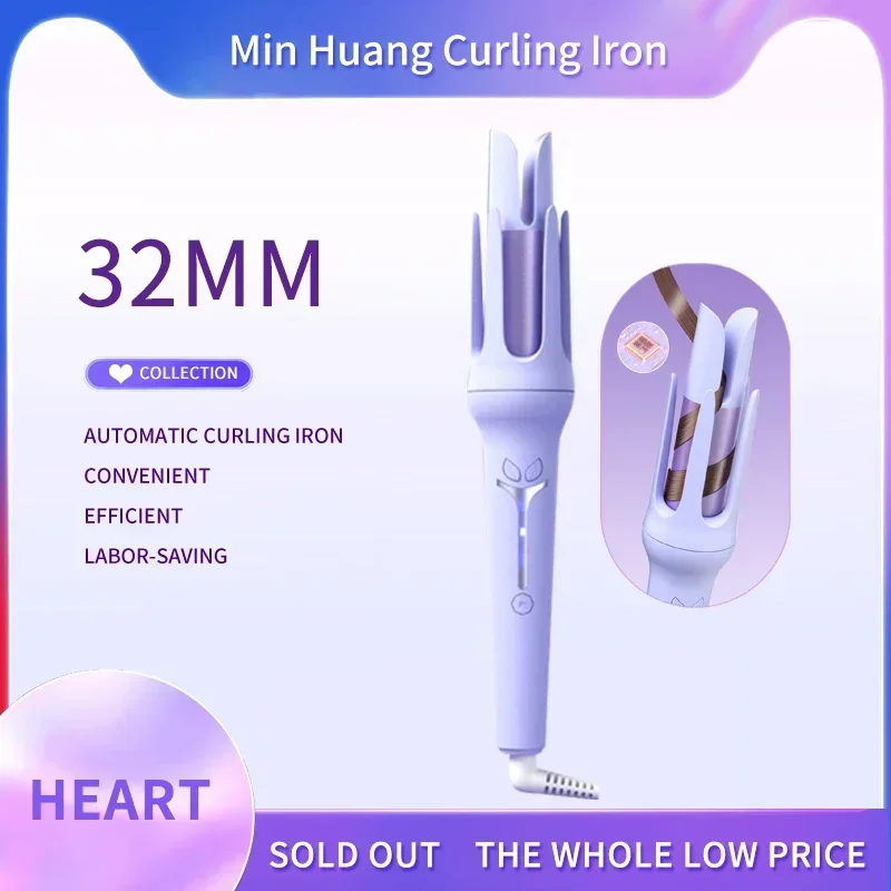 Best of 32 Mm Automatic Curling Iron Big Roll Anion Ceramic Hair Curler 4-Speed Adjustable Fast Heating Fashion Styling Tools Crimper Reviews & Tips