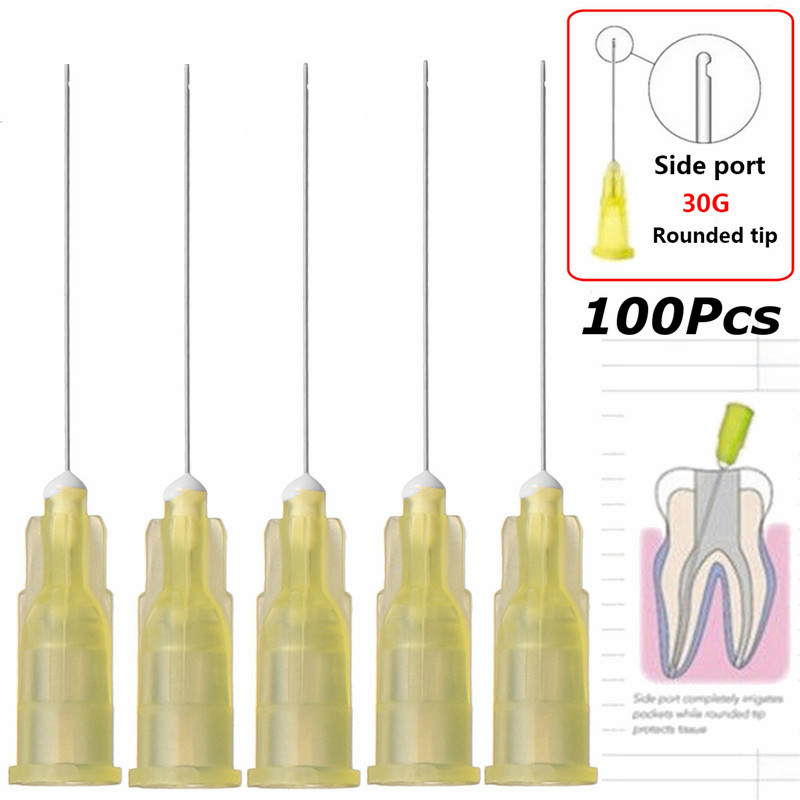 Best of AG 100pcs / Bag Dental Endo Irrigation Needle Tip Dental Root Canal Lateral Irrigation Needle Diameter 0.3 / 0.4 / 0.5mm Reviews & Tips