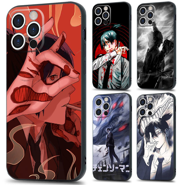 HXUANXUAN Capa de telefone anime japonês Motosserra Homem Hayakawa AKI  Matte Soft Silicone para iPhone 7