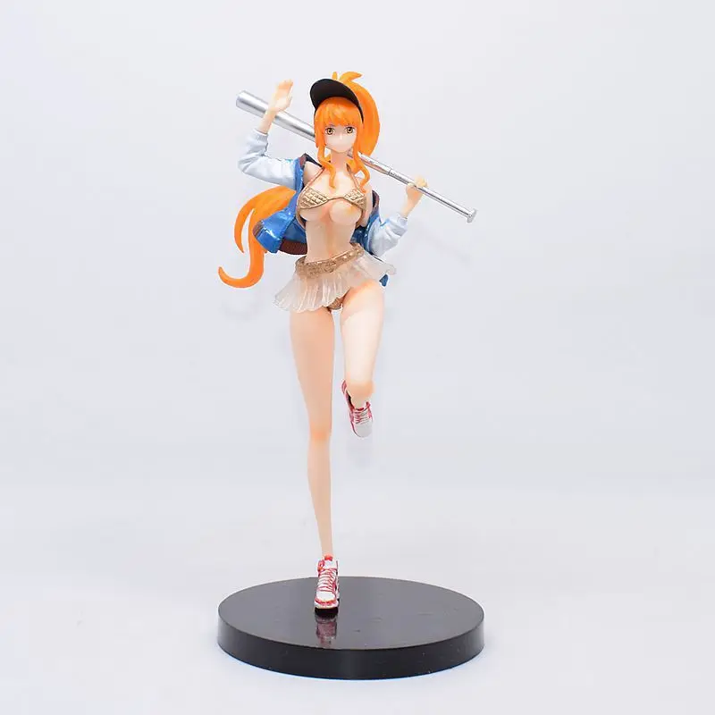 Nami Street Style Fashion One Piece 34cm PVC Anime Figur Figuren 