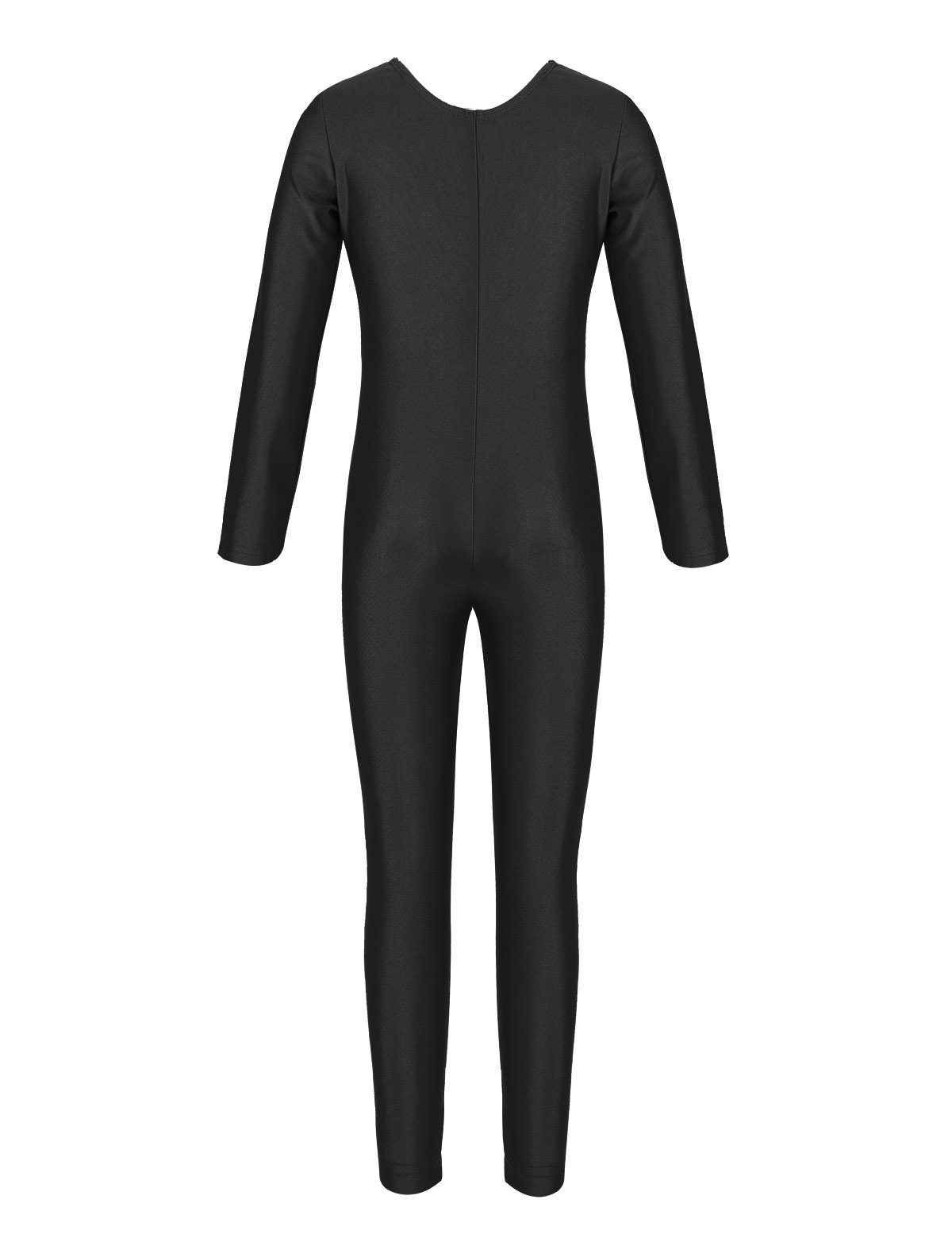 Langärmliger/ärmelloser Ganzanzug aus Spandex für Mädchen, dehnbarer, einteiliger Ganzkörperanzug, Tanz-Ganzanzug für Kinder, Team-Performance-Kostüm – Detail 17