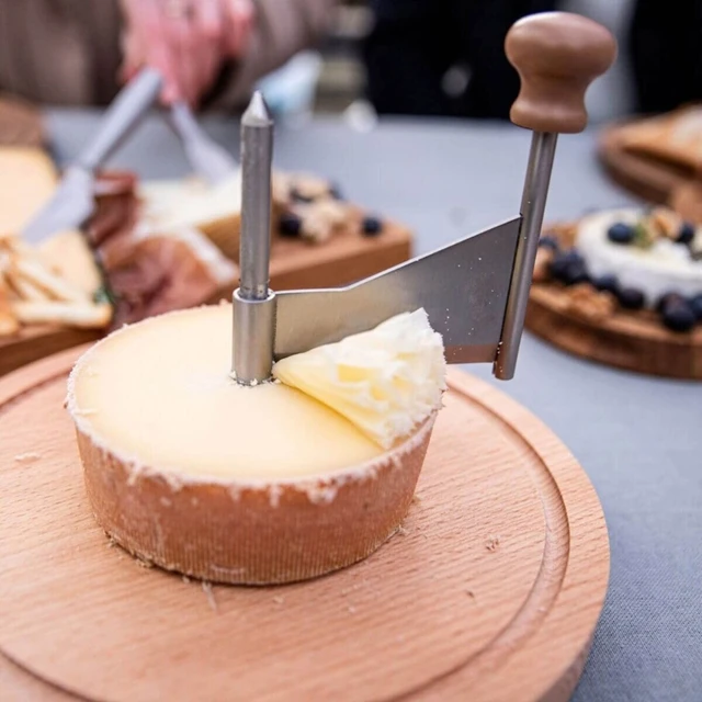 Cortador de queso de acero inoxidable, herramientas para cortar queso,  rebanador de queso, raspador de queso