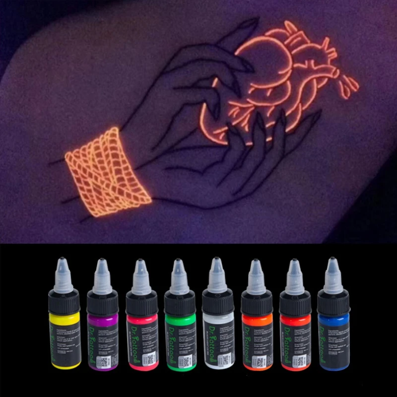 de alta qualidade luz noturna tatuagem tinta segura profissional microblading fácil coloração corpo maquiagem beleza pigmento