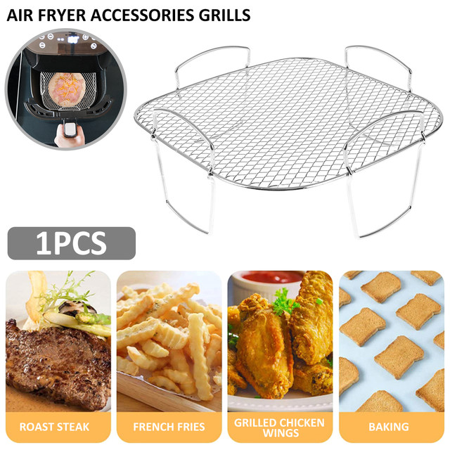 Air Fryer Rack Steamer Roasting Rack – homedecormorestore