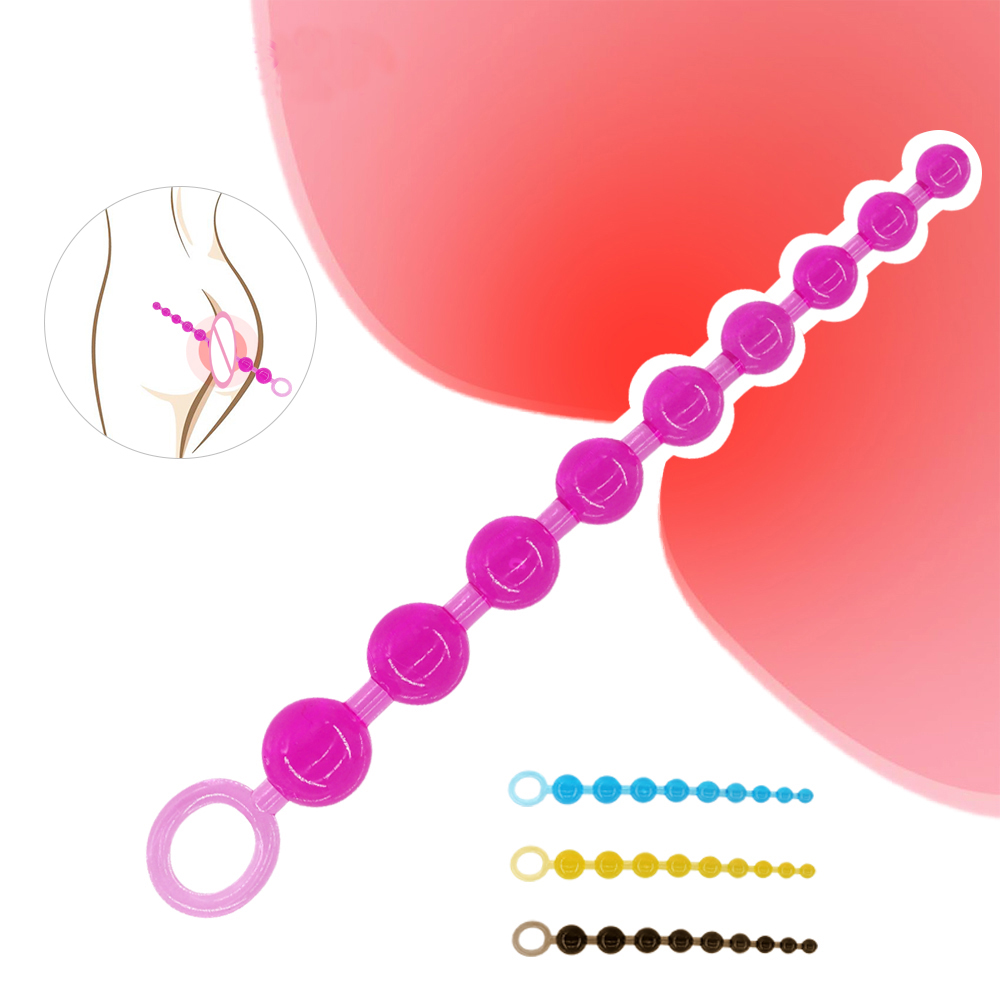 Анальные бусины для мужчин, анальные бусины для геев, Длинные анальные  бусины, бусины для вагины, клитора, вытягивающее кольцо, шарик, анальный  стимулятор, секс-Аксессуары | AliExpress