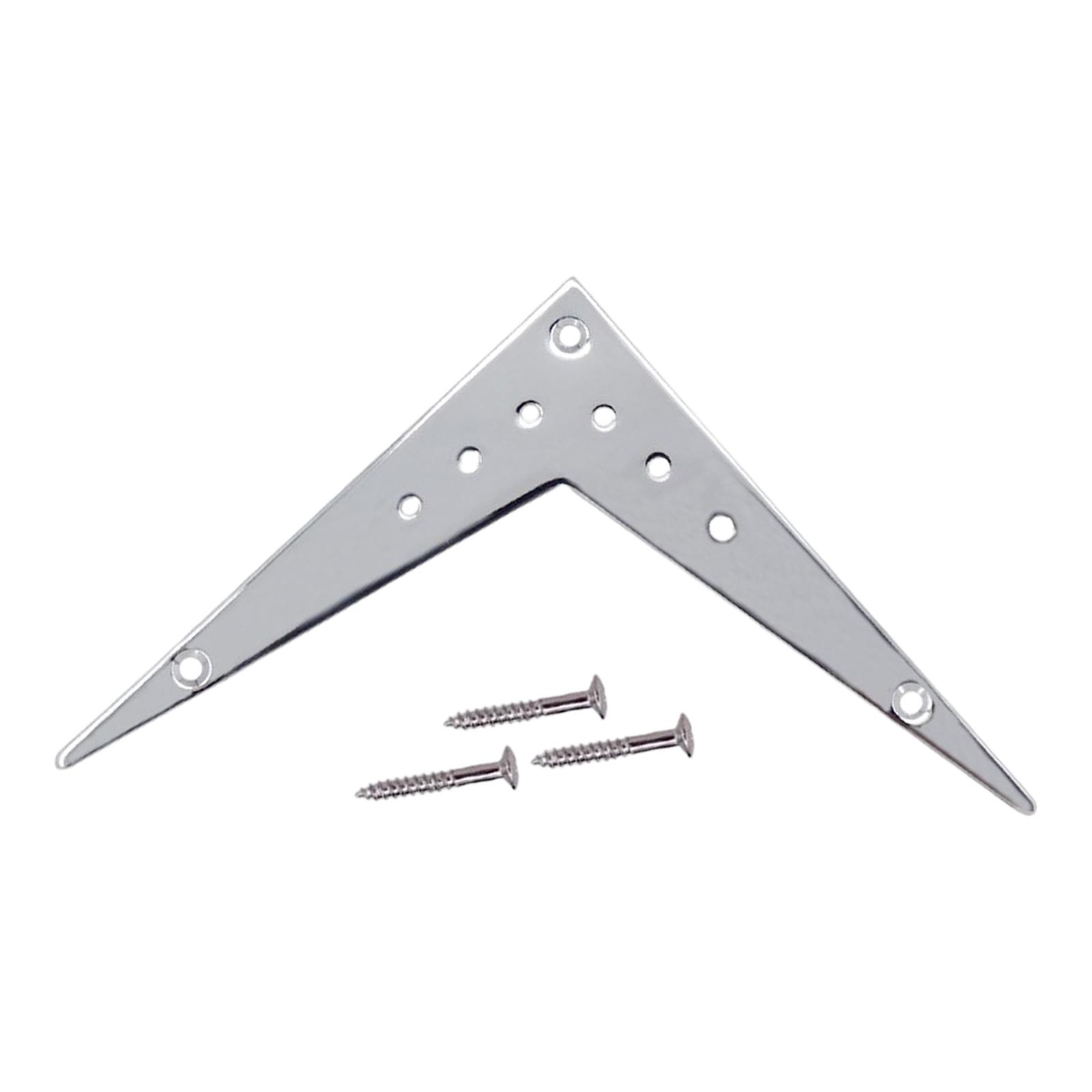 flying Style Guitar Tailpiece with Screws ,Musical V Style Guitar Bridge