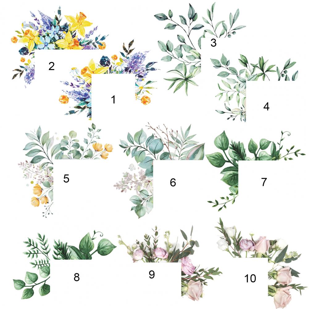 Description Picture 6 of itemDecor  Wall Decal Creative Plant Flower Switch Wall Decorative Sticker Delicate Long Lasting Wall Paper for Nursery