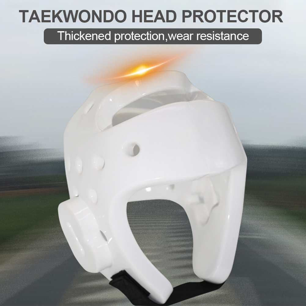 Description Picture 4 of itemProfessional Taekwondo head protector MMA Helmet Muay Thai Boxing Taekwondo Karate Guard Head WTF Kickboxing