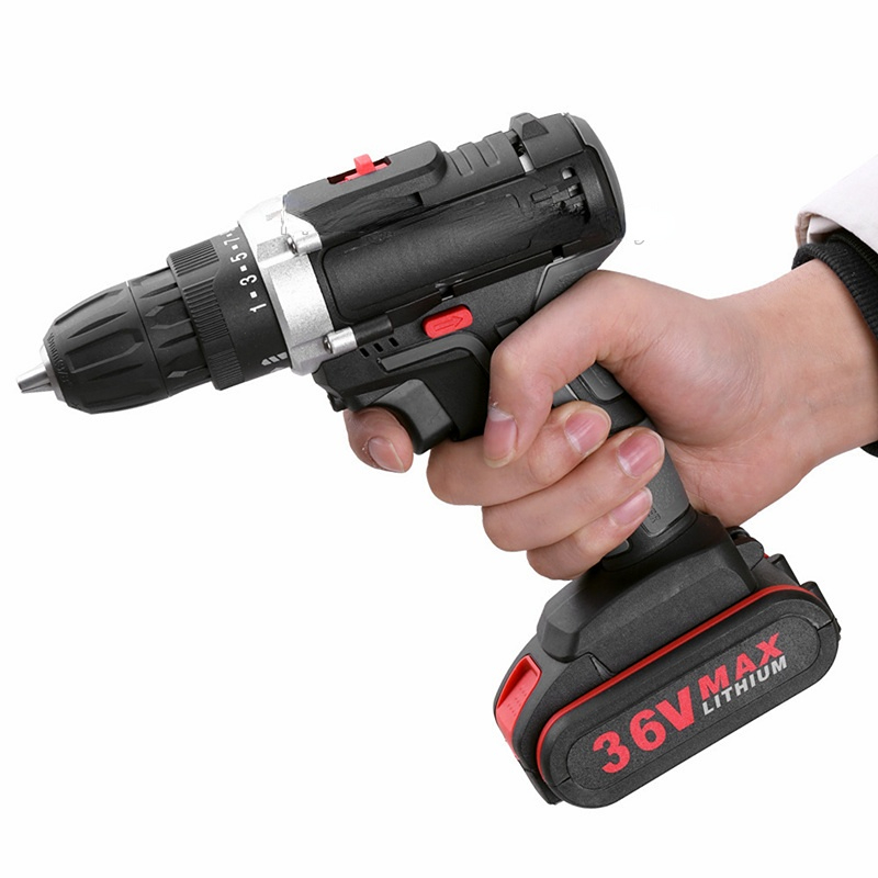 Title 6, 36V 1000W Electric Impact Drill 2 in 1 Electric...