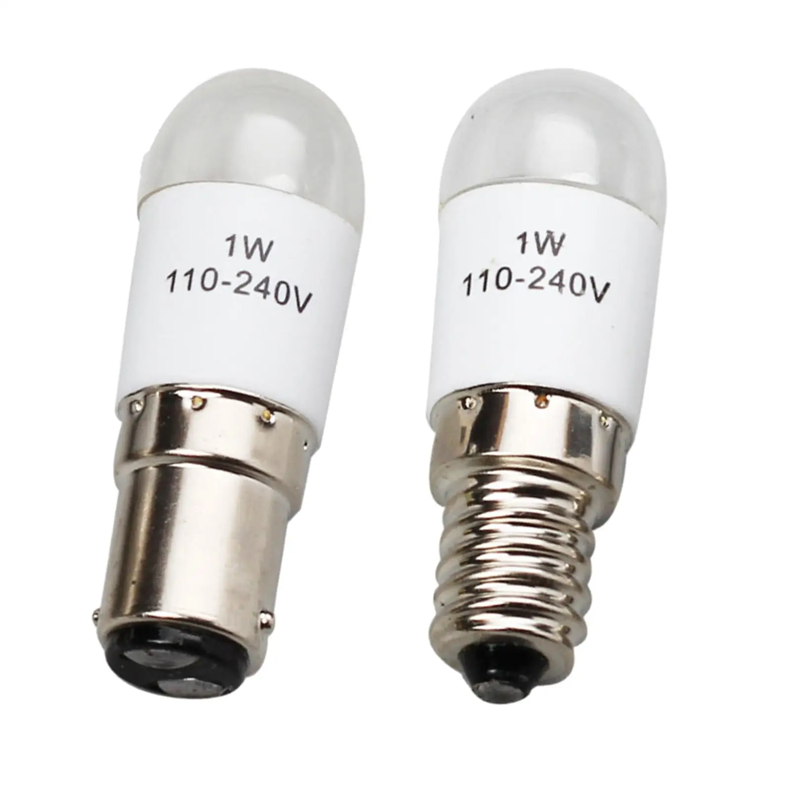 Compatible with Pfaff 2-Pack Sewing Machine with Push-in Base LAOYEBAOHE 2 Push in Sewing Machine Light Bulb Warm White AC110V-130V Double Contact Bayonet 25T8DC BA15D 1157 Base 