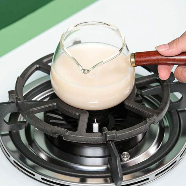 Anneau De Brûleur En Fonte - Support Stable Pour Casseroles, Cafetières Camping - Diamètre 18.2 Cm
