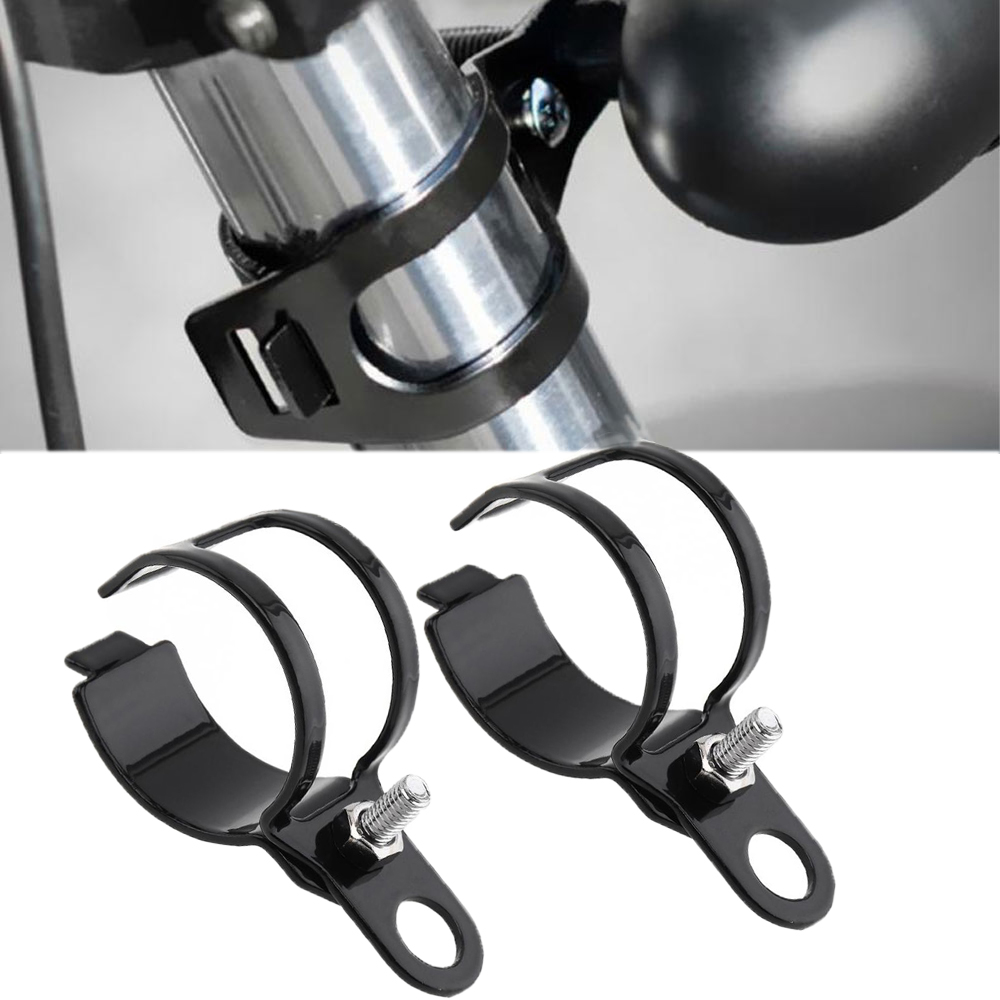 Marke Neue 2 stücke Motorrad Montieren Blinker Halterung Blink Halterung Blinker Indikatoren Halter Gabel Montieren Klemme für ATV/Scoote – Detail 3