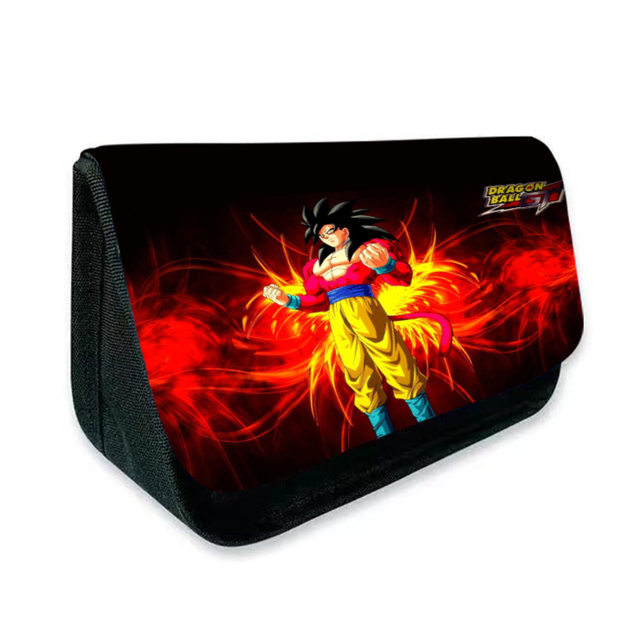 XALER Goku Sayajin Pencil Case Holder Office Buggy Pouch Zipper Pen  Stationery Bags : : Office Products