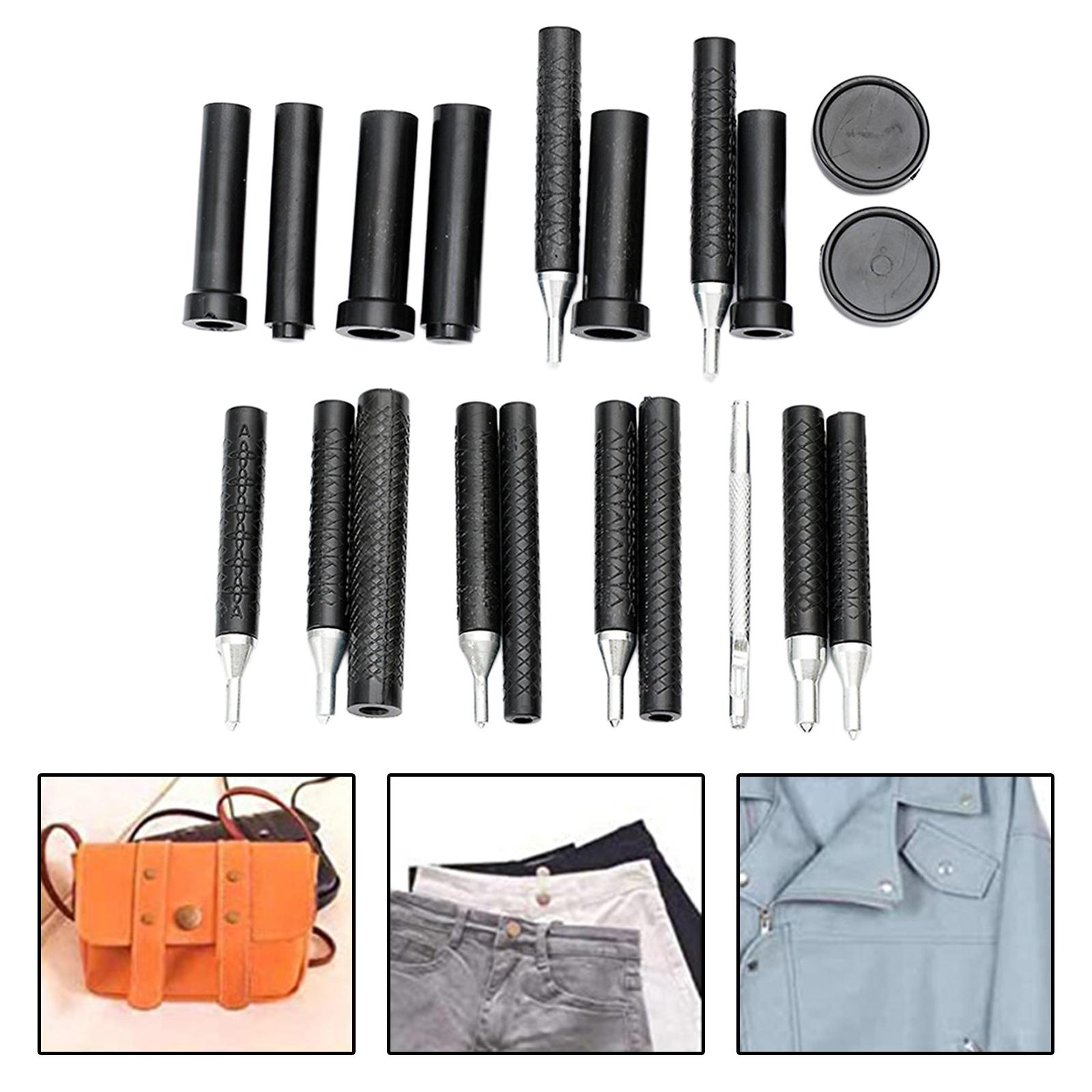 Heavy Duty Leather Puch Tool Snap Rivet Fastener Button Punch