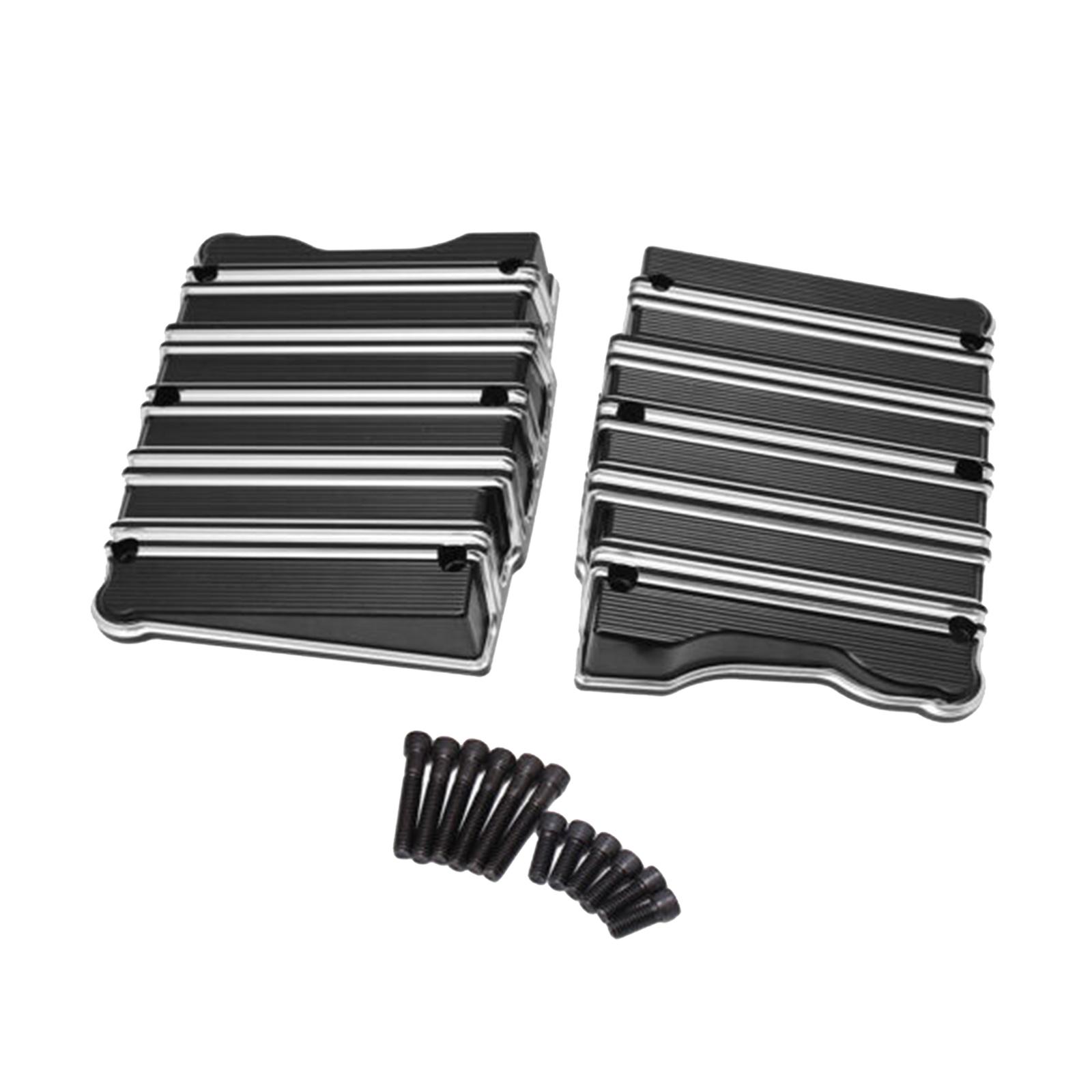 One Pair Motorcycle Rocker Box Covers for Twin Cam 1999-2018, Professional