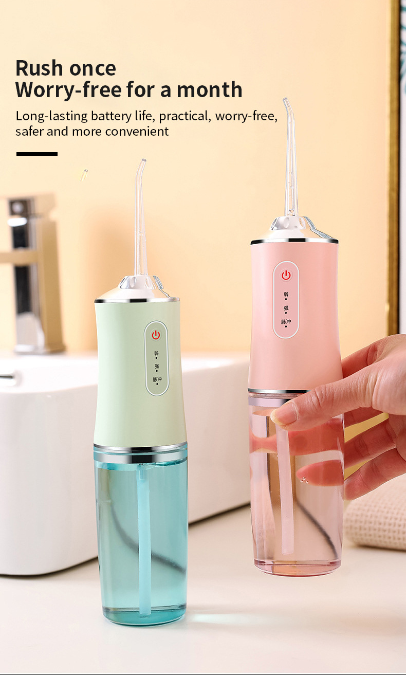 Title 40, LISM Oral Irrigator USB Rechargeable Water Flos...