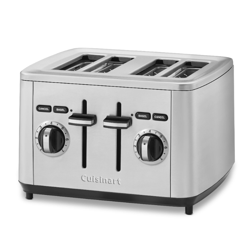 Title 1, Stainless Steel 4-Slice Toaster, CPT-14WM