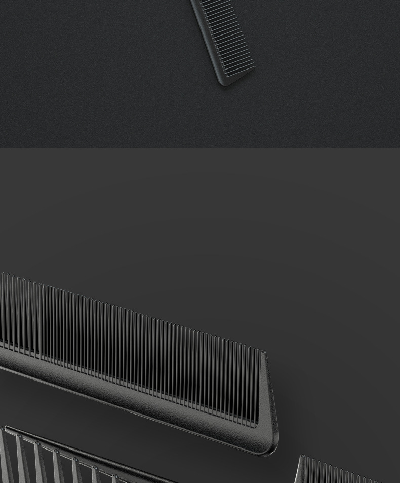 1pc Anti-static Barbershop Mens Hair Styling Straightening Comb Portable Hairdressing Comb Barber Store Professional Accessories