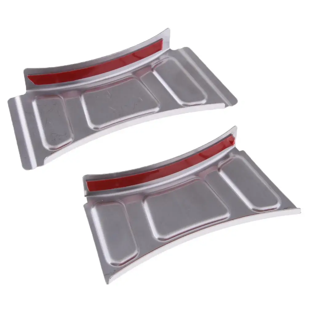 Pair of  Metal Motorcycle Down Tube  Brace Covers for Touring