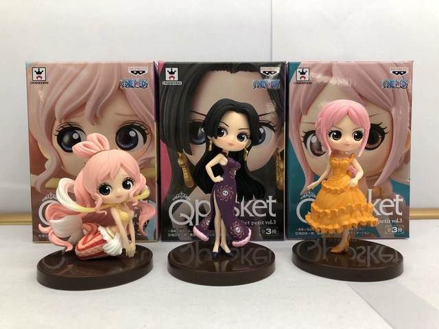 Ya Ya Qposket One Piece Pudding Shirahoshi Vivi Reiju Rebecca Nami Hancock  Perona Koala Anime Figure Action Toy Figures Gifts