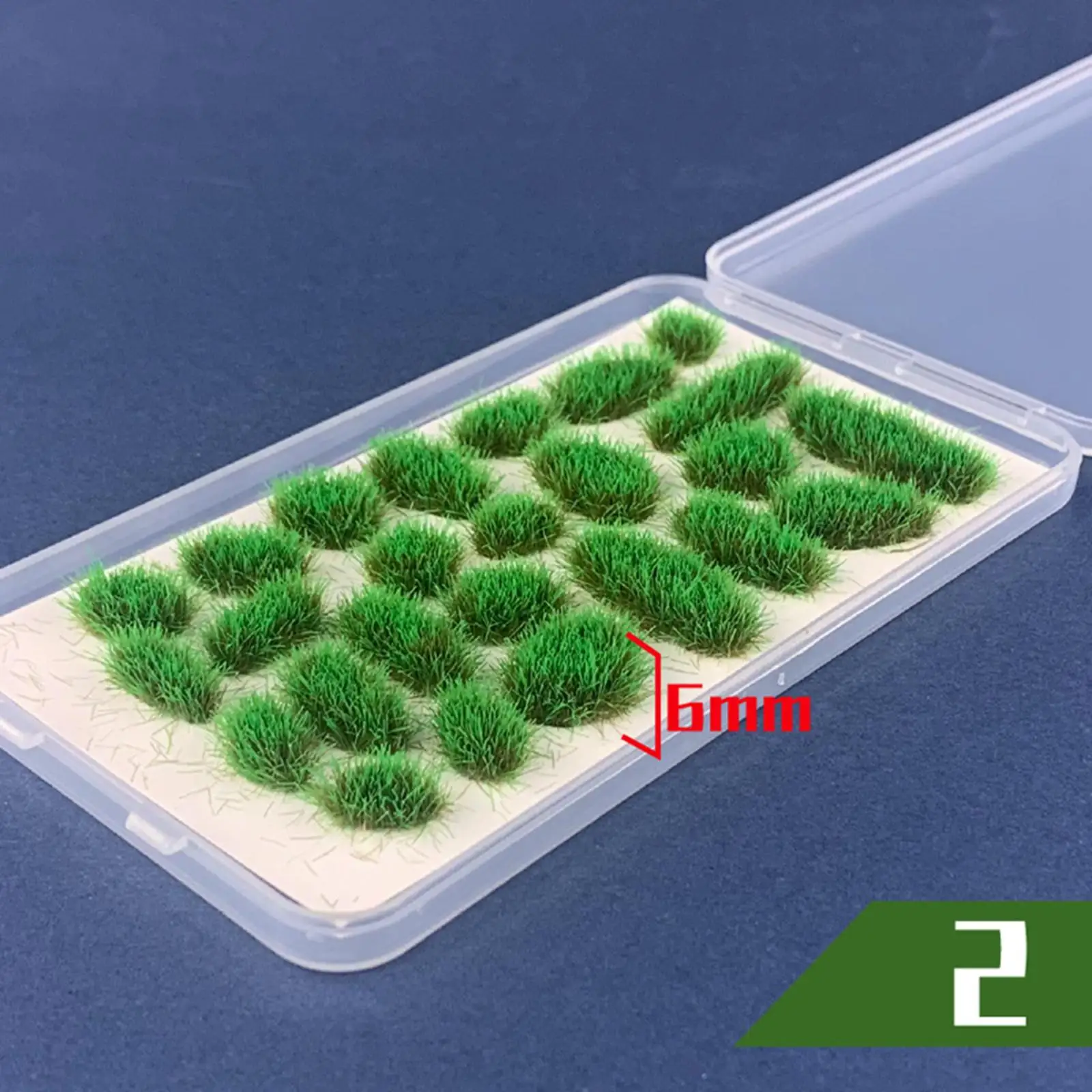 25Pcs Cluster Grass Sand Table Miniature Scene for DIY Landscape Decor