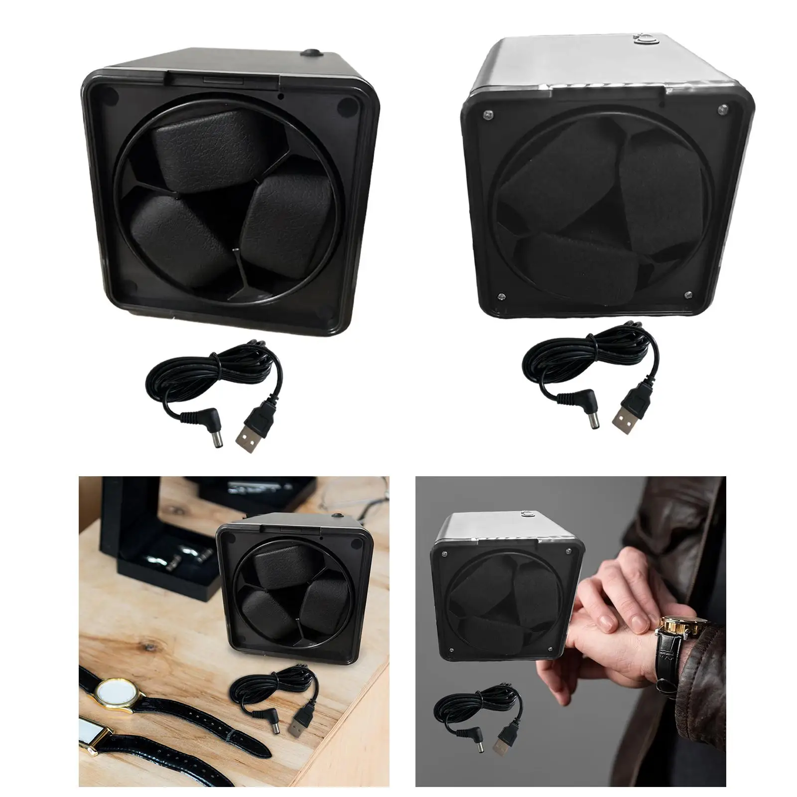 Automatic Watch Winder Durable Watch Holder for Bedroom Table Women Men