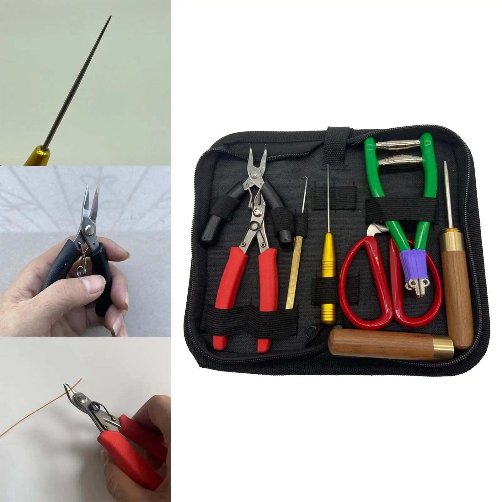 Starting Stringing Clamp Tool Badminton Racket Plier Stringing Machine Tools for Outdoor Sports