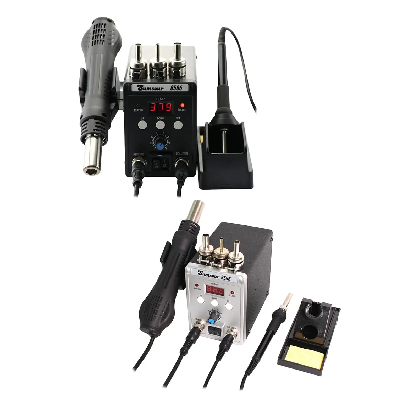 Electric Welding Tool Professional Durable Hot Air Rework 60W Soldering Iron Station for Home Appliance Maintenance Phone Laptop