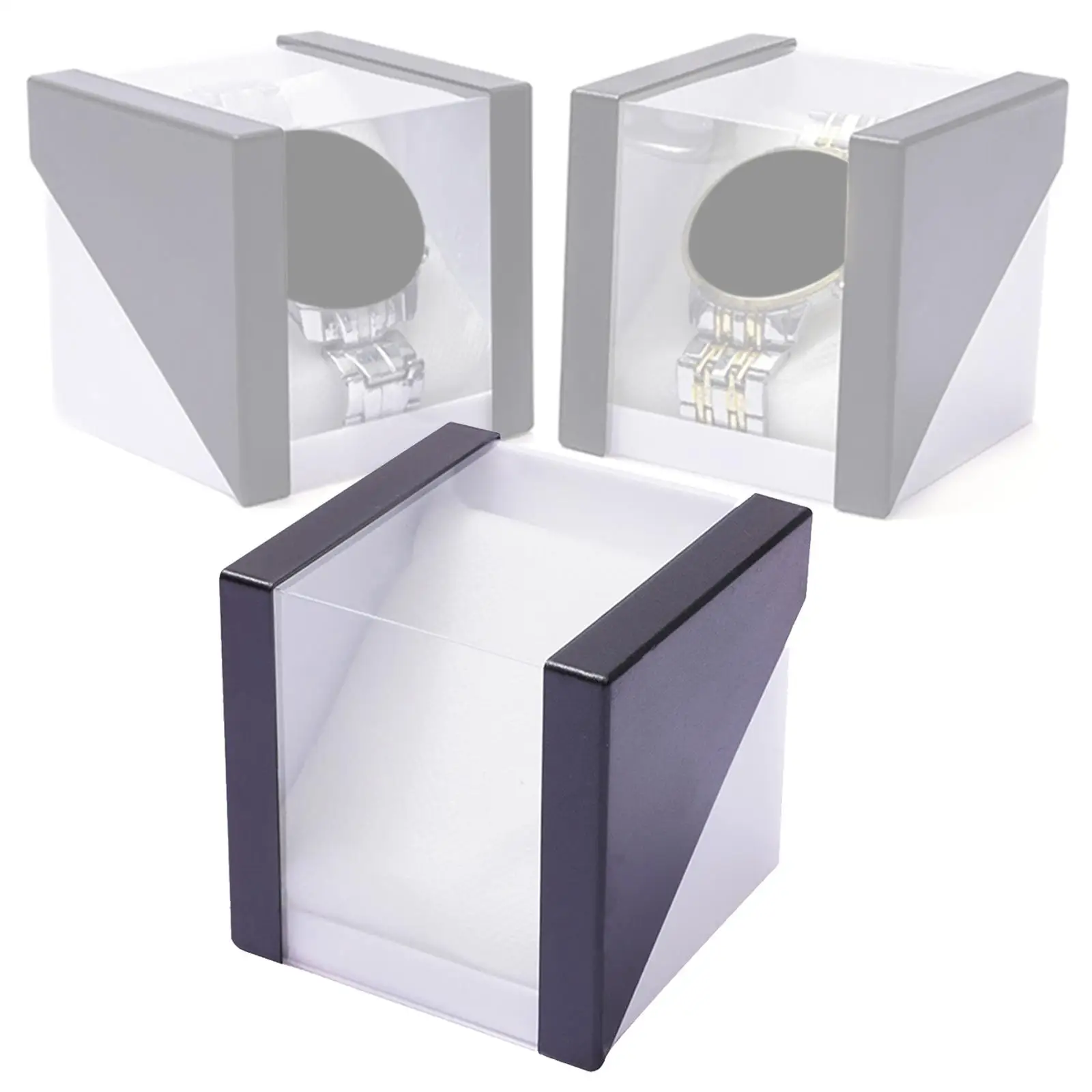 Single Slot Watch Storage Box for Women Men Watch Case with Pillow Watch Gift Box Display Storage Case Bangle Jewelry Organizer