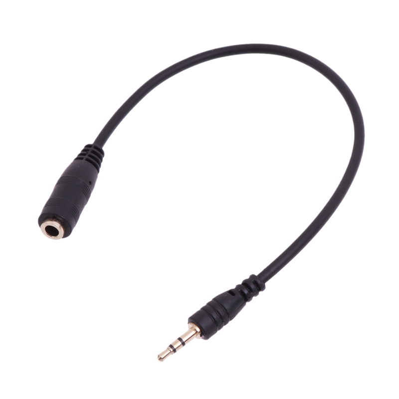 Title 4, 2.5mm Male to 3.5mm Female Aux Stereo Cable Con...