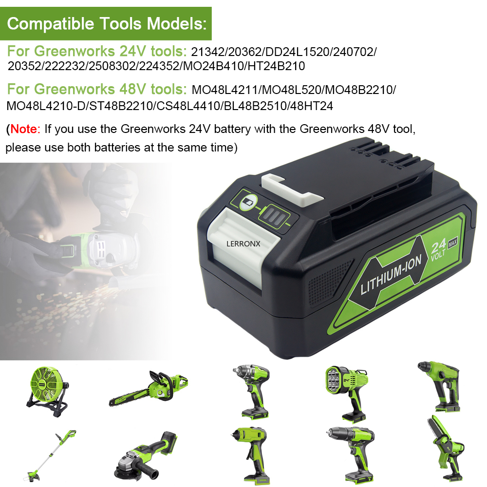 Greenworks аккумулятор 24. Greenworks аккумулятор 24