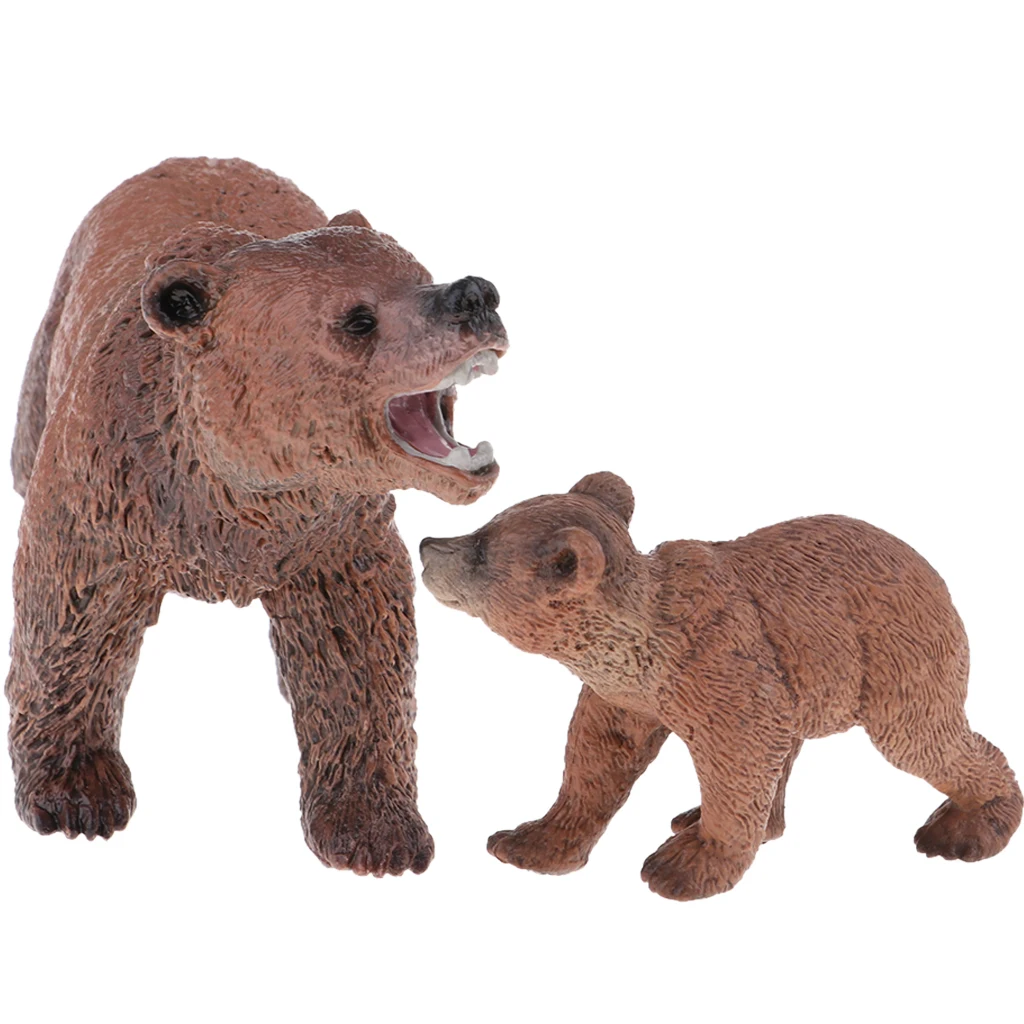  Bear with Babies Figurines Animal Figures, Easter Eggs  Christmas Birthday Gift