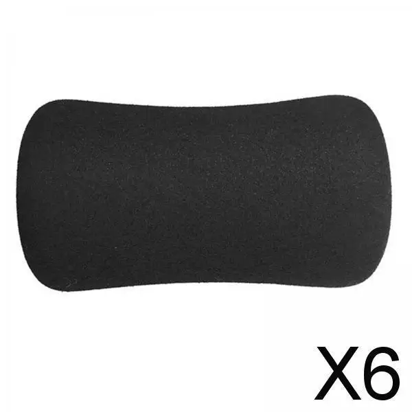 6x1 Pack Foam Grips for Home Gym Sit up Bar Machines Exercise Core Strength 13.5cm
