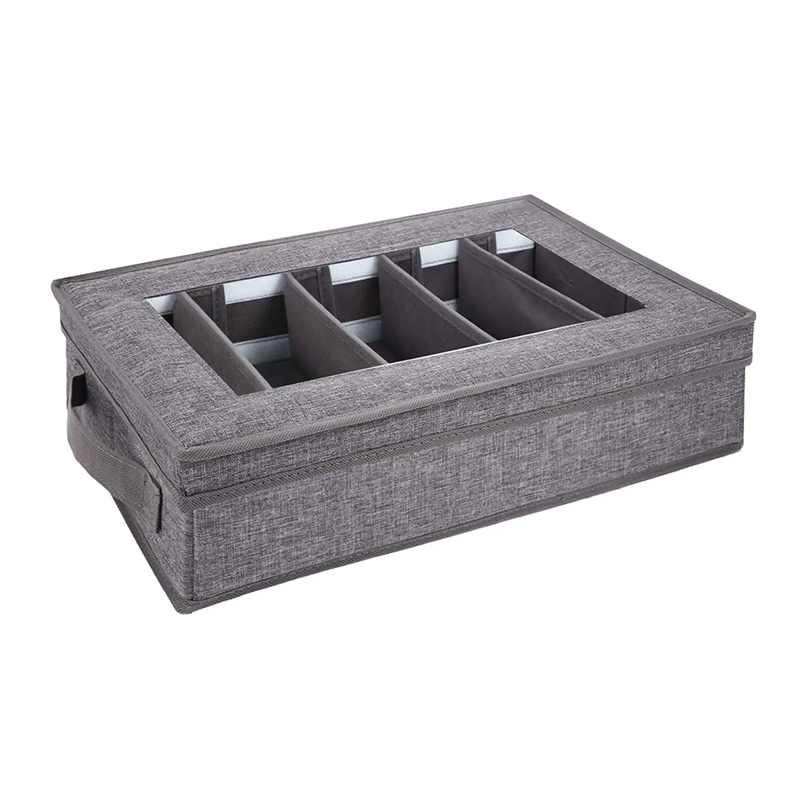 Utensil Chest And Padded Divider with Carry Handle, Utensil Storage Box for
