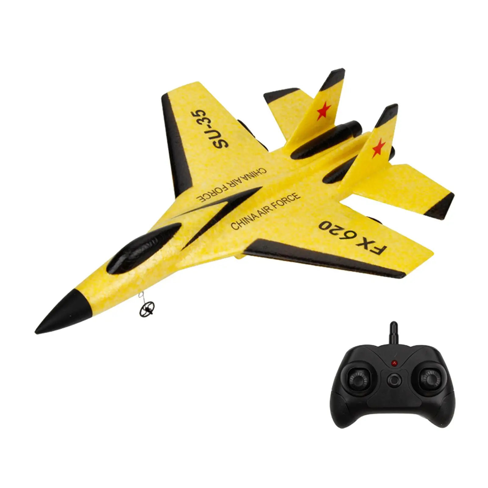 2.4G Remote Control Airplane Birthday Gifts Outdoor Toy Fixed Wing for Kids