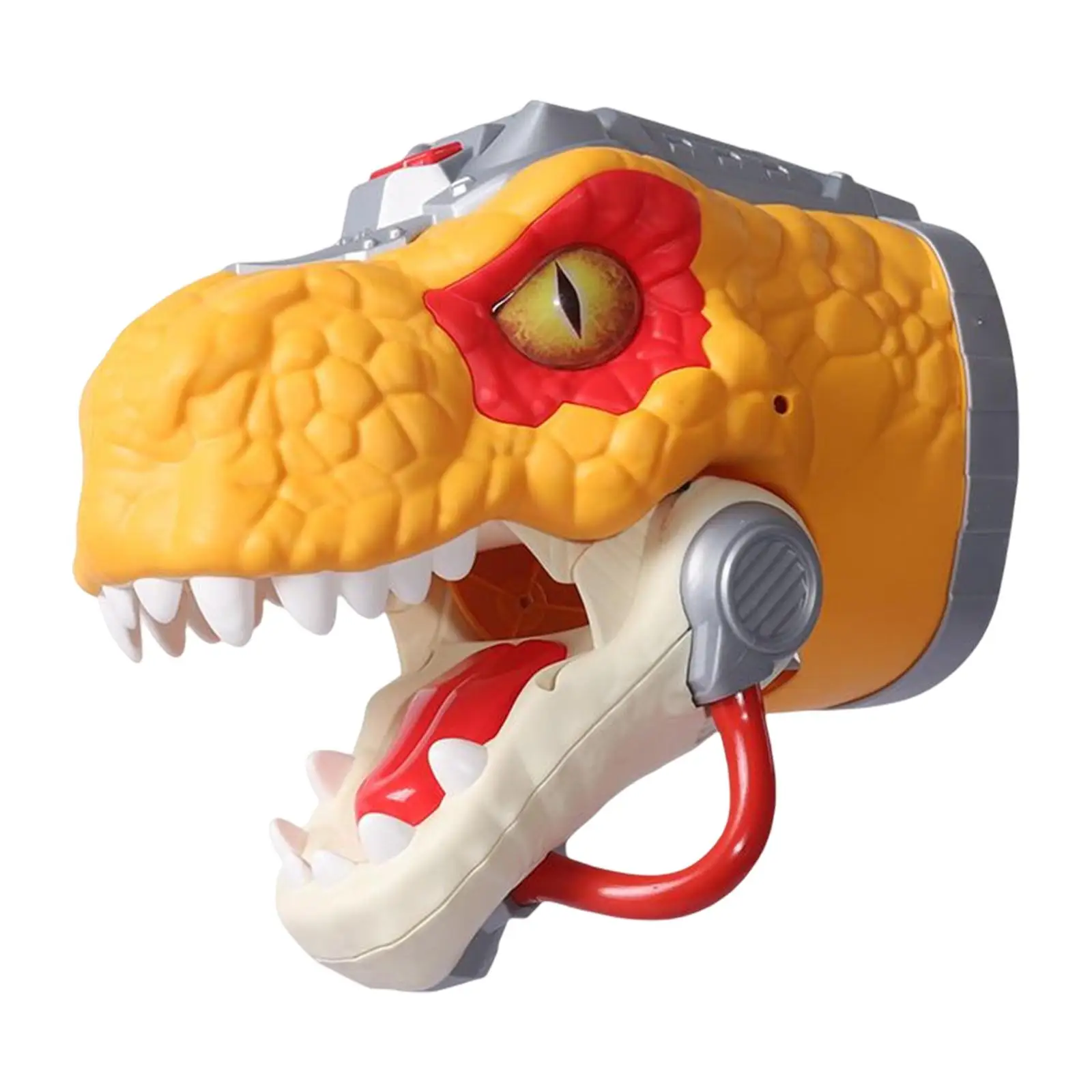 Simulation Dinosaur Hand Puppet Toy Early Development Activity Toy Dinosaur Toy with Sound and Light for Kids Girls Boys