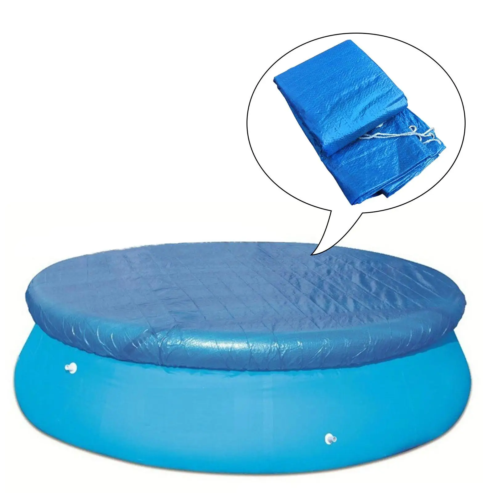Swimming Pool Mat Round Pool Cover Waterproof Dustproof Mat for Sports