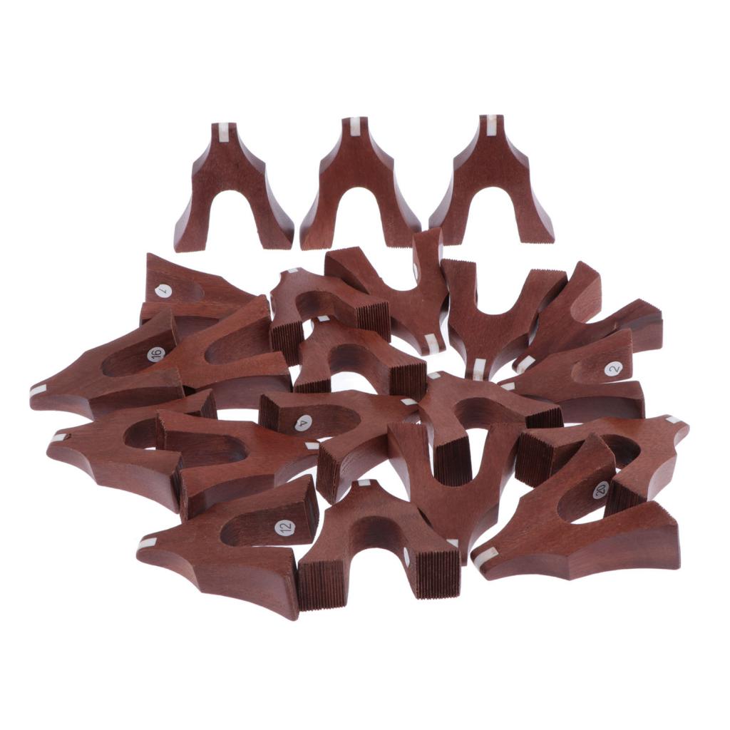 21pack Exquisite Redwood Guzheng Bridge Chinese  Gu Zheng Replacement