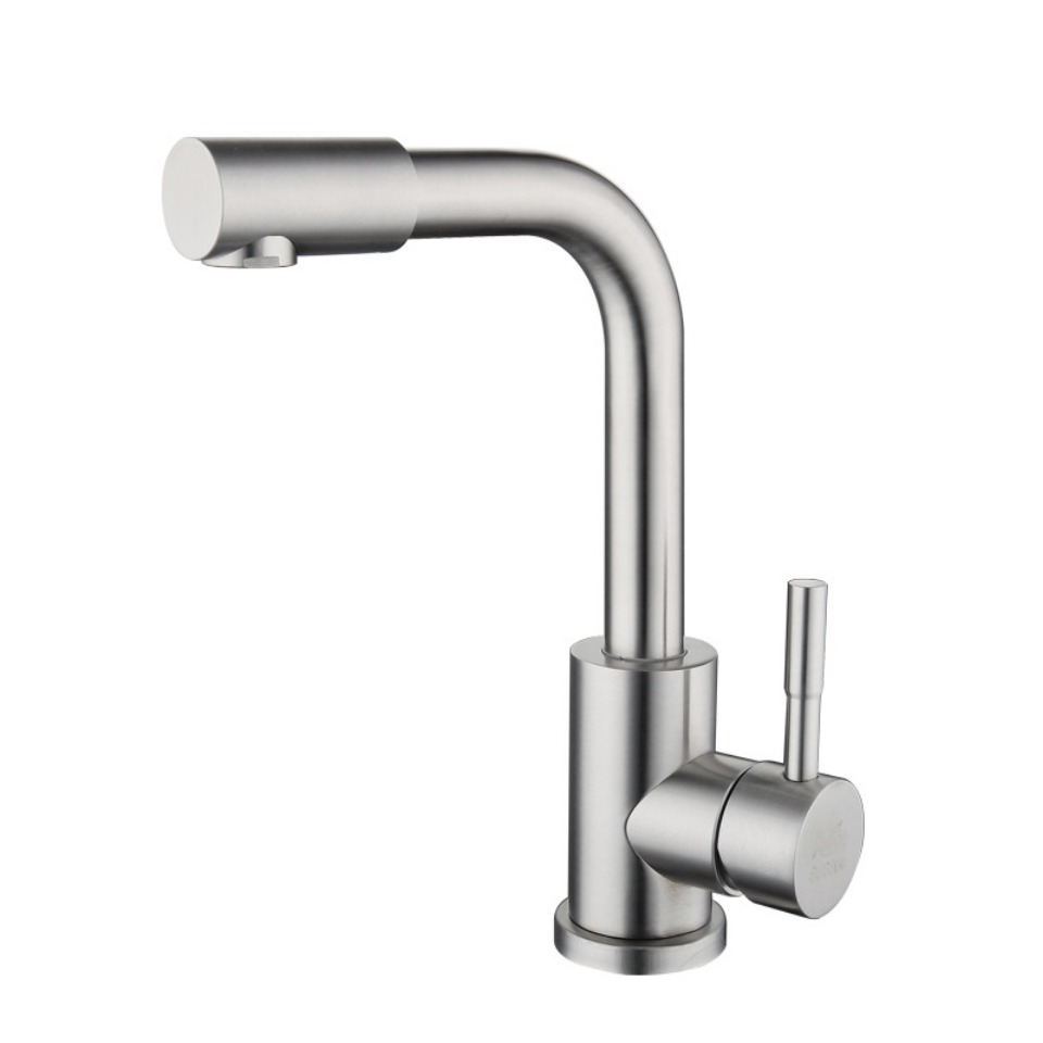 Title 8, Bathroom 304 Stainless Steel Basin Faucet Tap C...