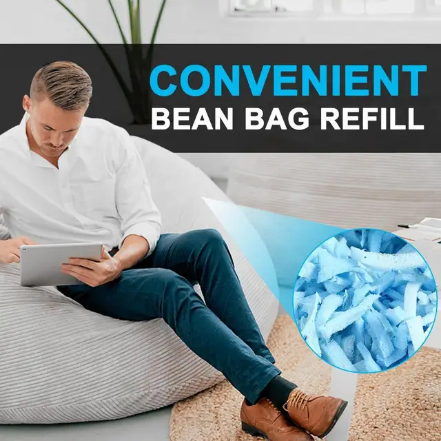 1/2Kg Shredded Memory Foam Filling Breathable Bean Bag Filler Soft Pillow Stuffing  Foam for Couch Cushion Dog Bed Chair - AliExpress
