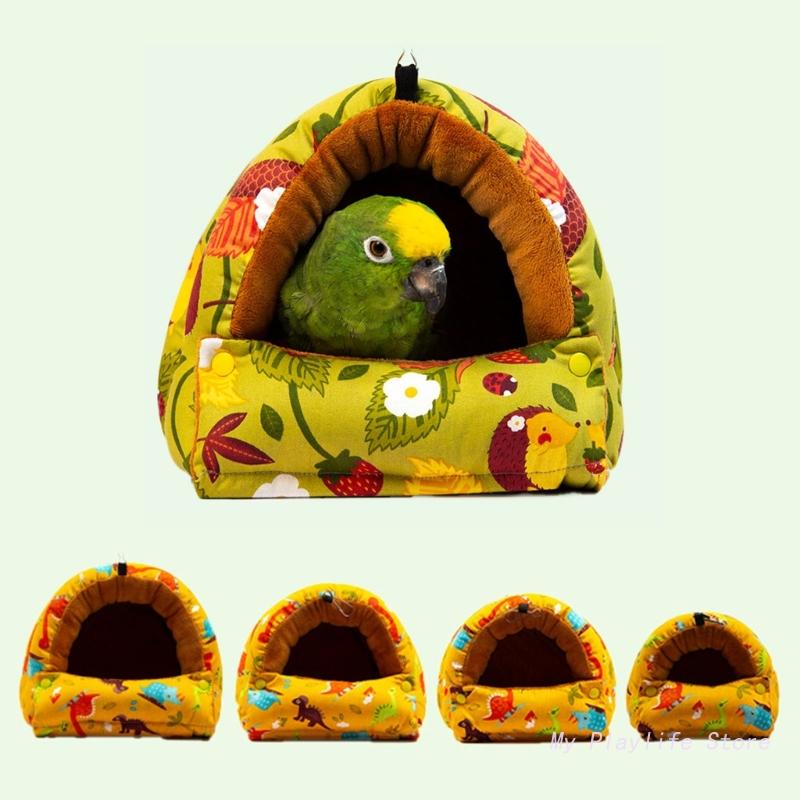 Title 13, Bird Cage Parrot Nest House Small Pet Hamster N...