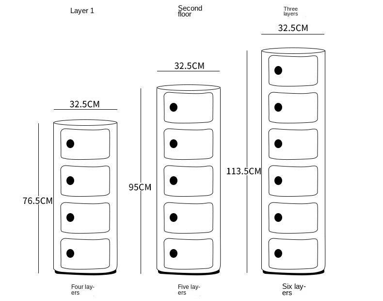 Title 15, Mini Small Locker Nordic Style Children