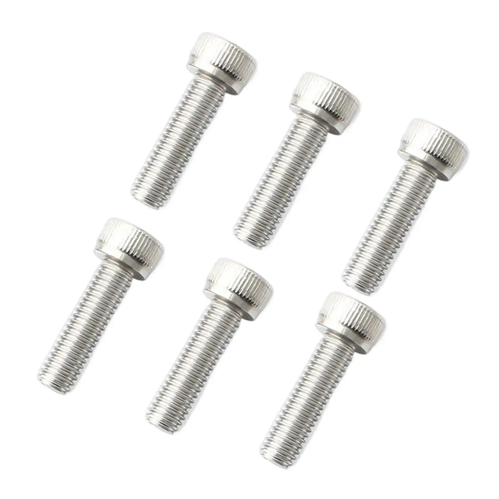 6x High Strength Bicycle Stem Screws M5x18mm Bolts Water Bottle Cage Repairing Hardware